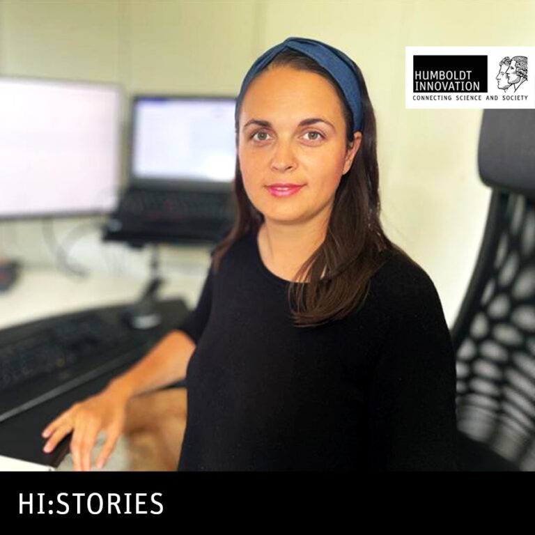 Portrait of INHUBBER-founder Elena Mechik.