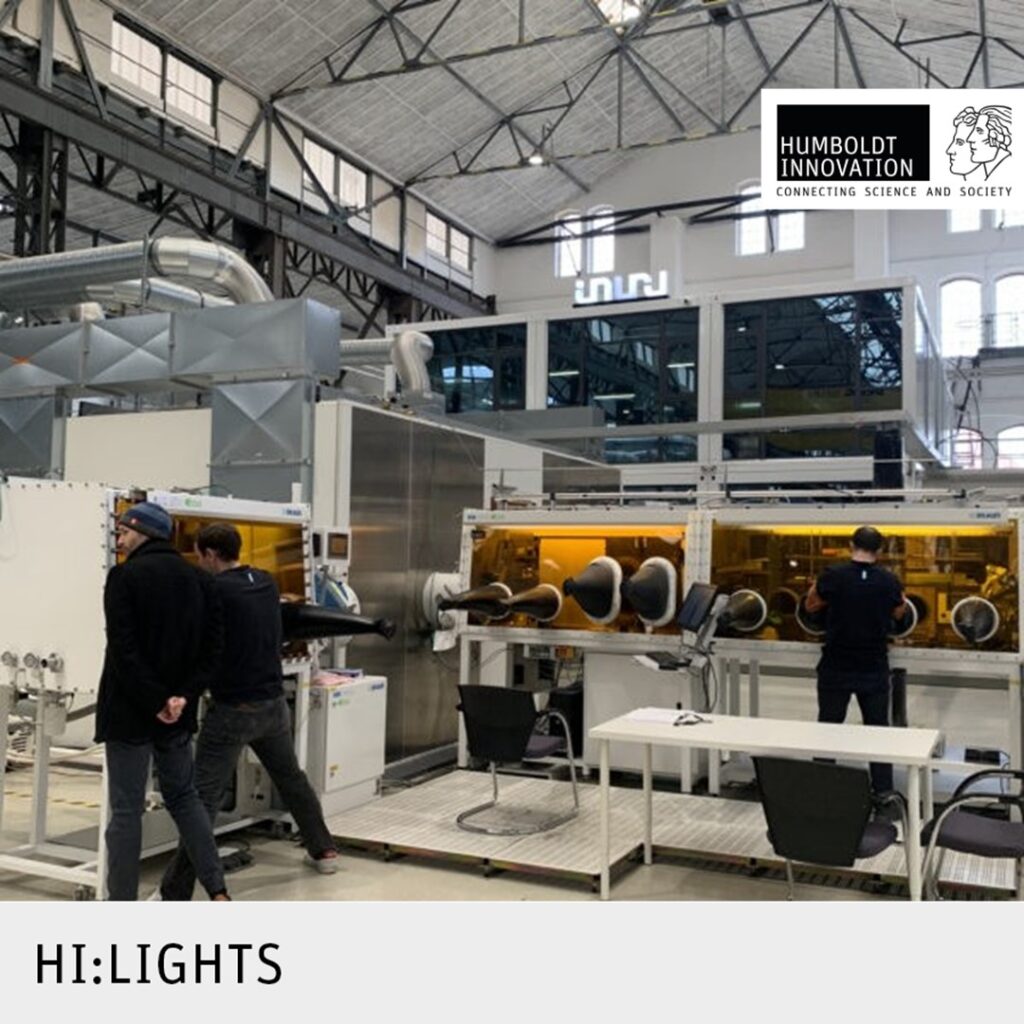 Image shows interior of Dragon Factory in Wildau.
