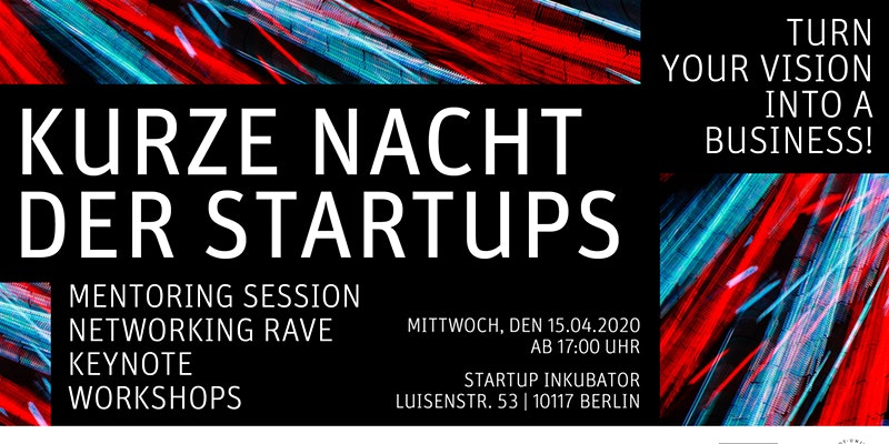 Kurze Nacht der Startups