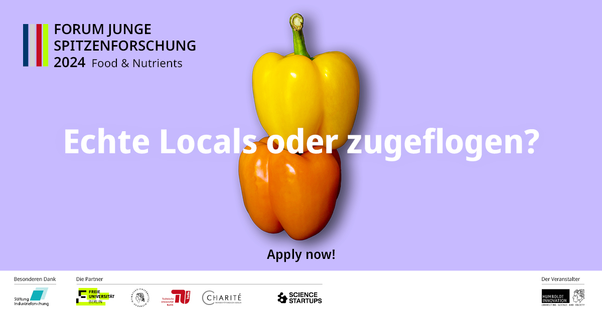 Forum Junge Spitzenforschung 2024 / Banner: Echte Locals oder zugeflogen?