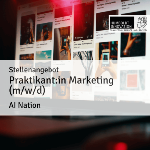 Stellenangebot Praktikant:in Marketing AI Nation