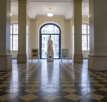 Eingangsbereich der Heilig-Geist-Kapelle 
