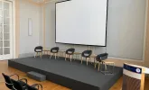 Festsaal mit B&uuml;hnenelement