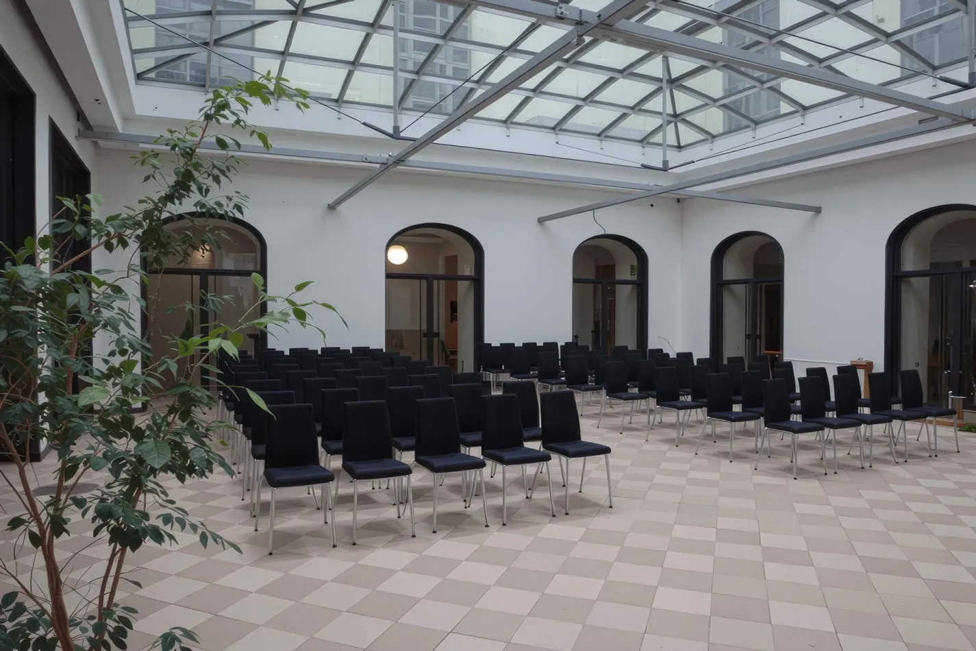 Lichthof in der Humboldt-Universit&auml;t zu Berlin