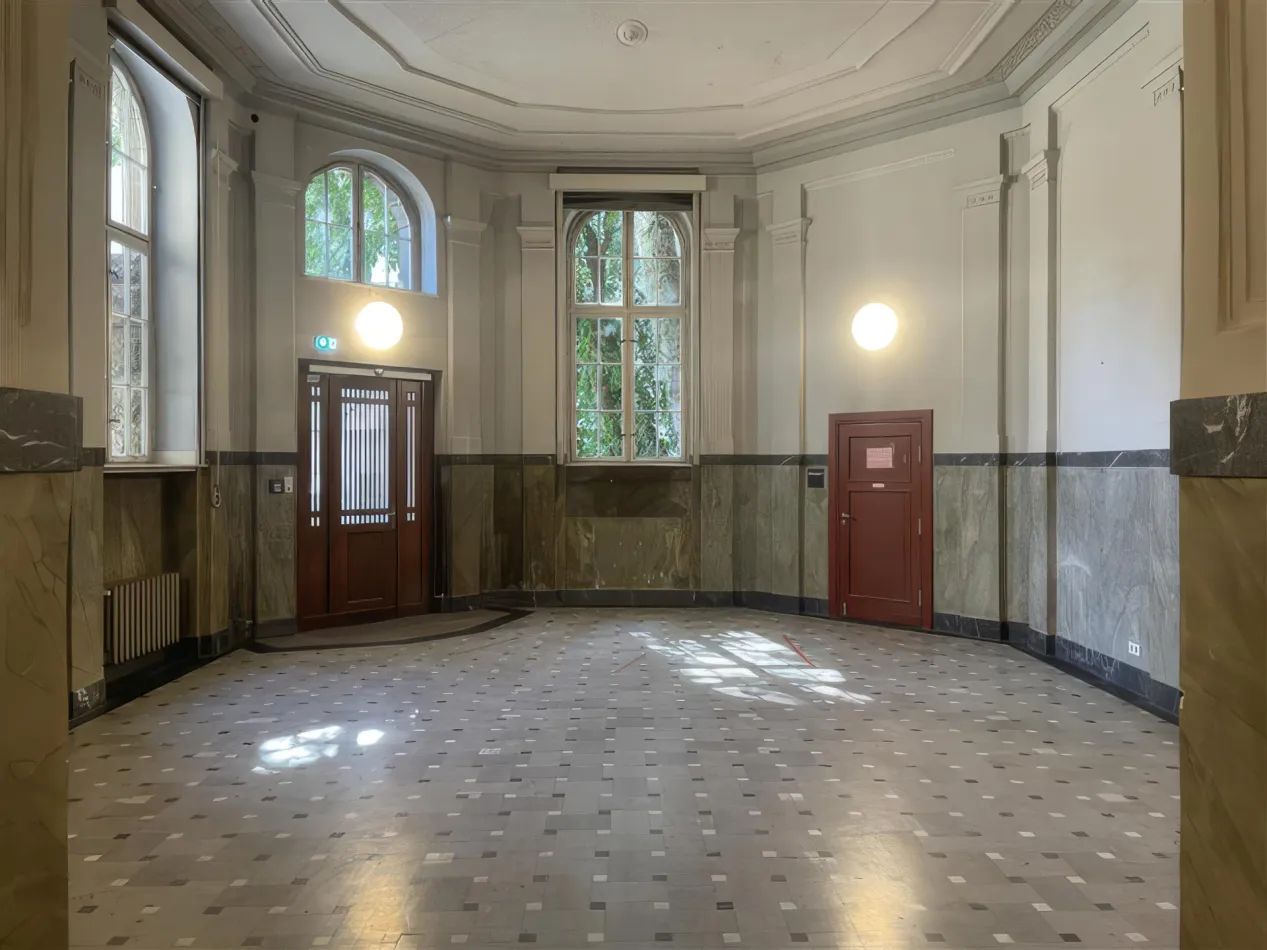Foyer der H&ouml;rs&auml;le 7 und 10