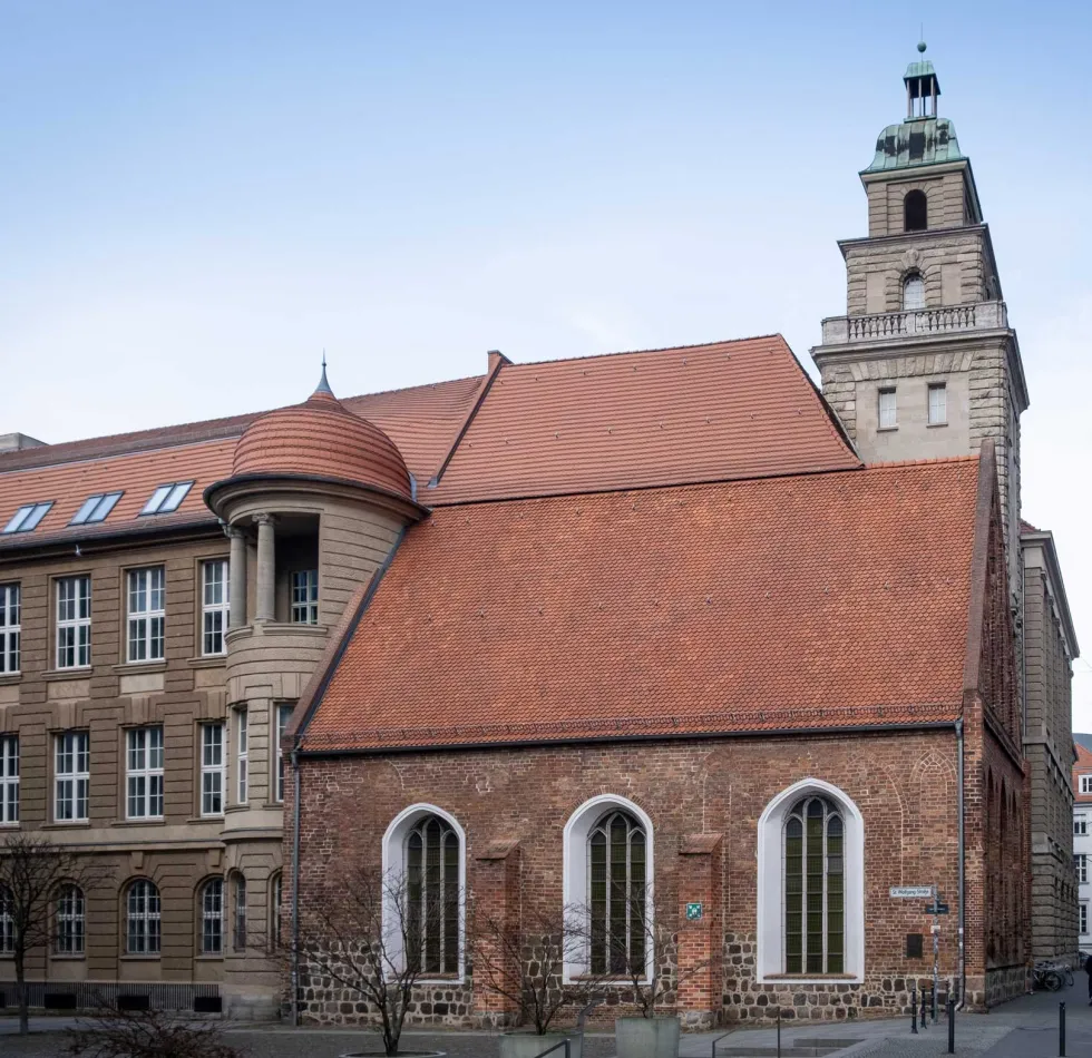 Au&szlig;enansicht der Heilig-Geist-Kapelle 